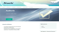 Desktop Screenshot of airworks.es